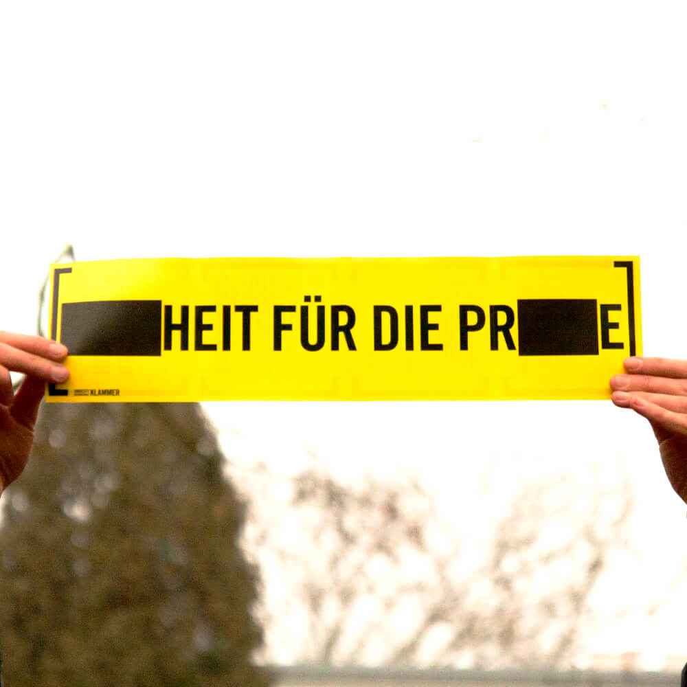 freiheit für die presse